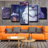 5 panel canvas art framed prints League of Legends Nunu wall picture-1200 (3)