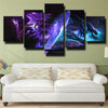 5 panel canvas art framed prints League of Legends Orianna home decor-1200 (2)