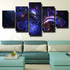 5 panel canvas art framed prints League of Legends Orianna wall decor-1200 (3)