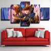 5 panel canvas art framed prints League of Legends Quinn picture-1200 (2)