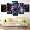 5 panel canvas art framed prints League of Legends Sejuani wall decor-1200 (3)