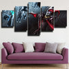 5 panel canvas art framed prints League of Legends Shaco picture-1200 (3)