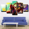 5 panel canvas art framed prints League of Legends Syndra wall decor-1200 (3)