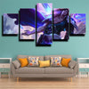 5 panel canvas art framed prints League of Legends Taric home decor-1200 (3)