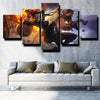 5 panel canvas art framed prints League of Legends Twitch wall picture-1200 (3)
