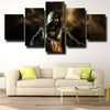 5 panel canvas art framed prints MKX characters D'Vorah decor picture-1508 (2)