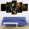 5 panel canvas art framed prints MKX characters D'Vorah decor picture-1508 (3)