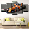 5 panel canvas art framed prints McLaren MCL33 Formula 1 wall decor-1200(3)