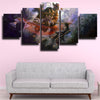 5 panel canvas art framed prints Mists of Pandaria wall picture-1201 (3)