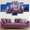 5 panel canvas art framed prints NY Islanders Andrew Ladd wall decor-1201 (2)