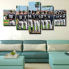 5 panel canvas art framed prints NY Yankees ALL team HIALEAH KID wall decor-1201 (3)