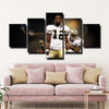 5 panel canvas art framed prints New Orleans Saints Team Symbol wall picture1240 (3)