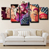5 panel canvas art framed prints One Piece Charlotte Katakuri picture-1200 ()