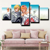 5 panel canvas art framed prints One Piece Vinsmoke Sanji home decor-1200 (3)