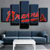 5 panel canvas art framed prints The Bravos home decor-1208 (2)