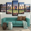 5 panel canvas art framed prints The Bravos wall picture-1201 (3)