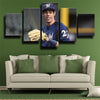 5 panel canvas art framed prints The Brew Crew Christian Yelich picture-1210 (2)