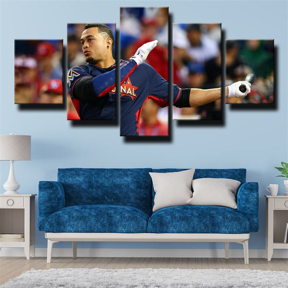5 panel canvas art framed prints The Fish Giancarlo Stanton decor picture-1208 (3)