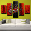 5 panel canvas art framed prints The O's wall picture-1201 (3)