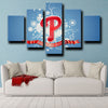 5 panel canvas art framed prints The Phils live room decor-1204 (4)