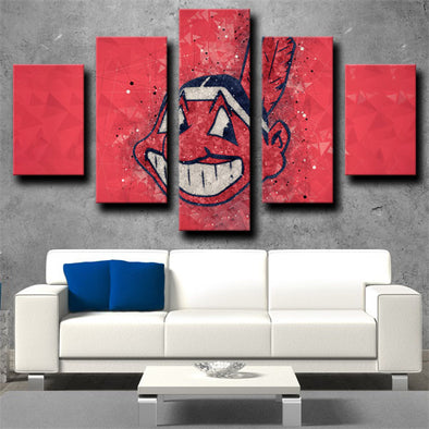 5 panel canvas art framed prints The Tribe home decor-1209 (1)