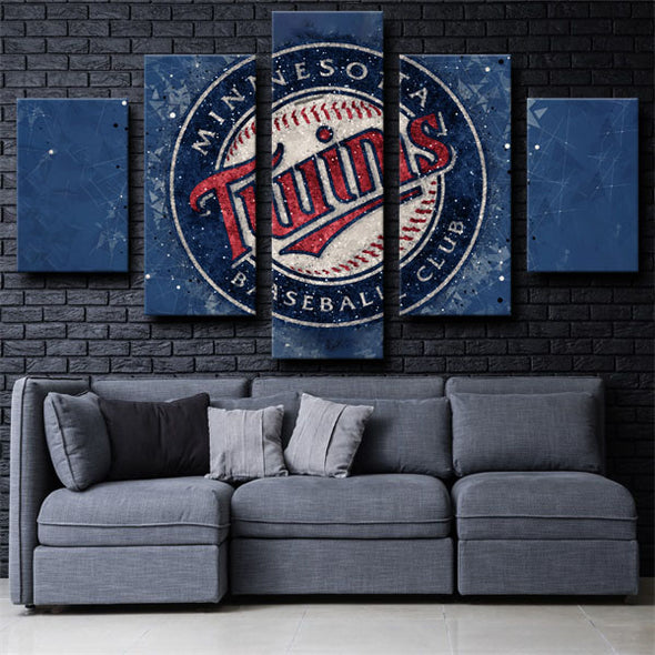 5 panel canvas art framed prints The Twinkies home decor-1209 (2)