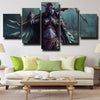 5 panel canvas art framed prints WOW Battle for Azeroth decor picture-1208 (3)