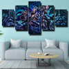5 panel canvas art framed prints WOW Battle for Azeroth wall decor-1210 (1)