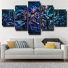 5 panel canvas art framed prints WOW Battle for Azeroth wall decor-1210 (3)