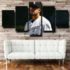 5 panel canvas art framed prints White Sox José Abreu live room decor-1211 (3)