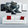 5 panel canvas art framed prints game Halo Master Chief live room decor-1511 (2)