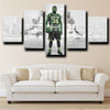 5 panel canvas art prints Boston Celtics Smart live room decor-1232 (3)