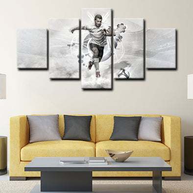 5 panel canvas art  prints  Cristiano Ronaldo live room decor1203 (1)