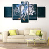 5 panel canvas art  prints  Eden Hazard live room decor1203 (4)