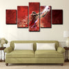 5 panel canvas art  prints  Michael Jordan live room decor1203 (2)