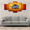 5 panel canvas framed prints Cleveland Cavaliers home decor1202 (4)