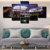 5 panel canvas framed prints Denver Broncos home decor1252 (3)