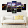 5 panel canvas framed prints Denver Broncos home decor1252 (4)