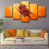 5 panel canvas framed prints Derrick Rose home decor1202 (3)