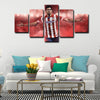 5 panel canvas framed prints Diego Costa home decor1225 (1)