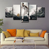 5 panel canvas framed prints Giannis Antetokounmpo home decor1215 (1)