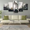 5 panel canvas framed prints Giannis Antetokounmpo home decor1215 (2)