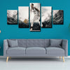 5 panel canvas framed prints Giannis Antetokounmpo home decor1215 (4)