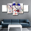 5 panel canvas framed prints Henrik Lundqvist home decor1216 (4)
