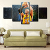 5 panel canvas framed prints Kobe Bryant home decor1202 (1)