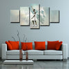 5 panel canvas framed prints Kobe Bryant home decor1202 (4)