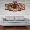 5 panel canvas framed prints LeBron James home decor1215 (4)