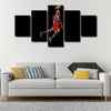 5 panel canvas framed prints Michael Jordan home decor1221 (3)
