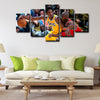 5 panel canvas framed prints Michael Jordan home decor1229 (4)