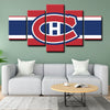 5 panel canvas framed prints Montreal Canadiens home decor1212 (3)